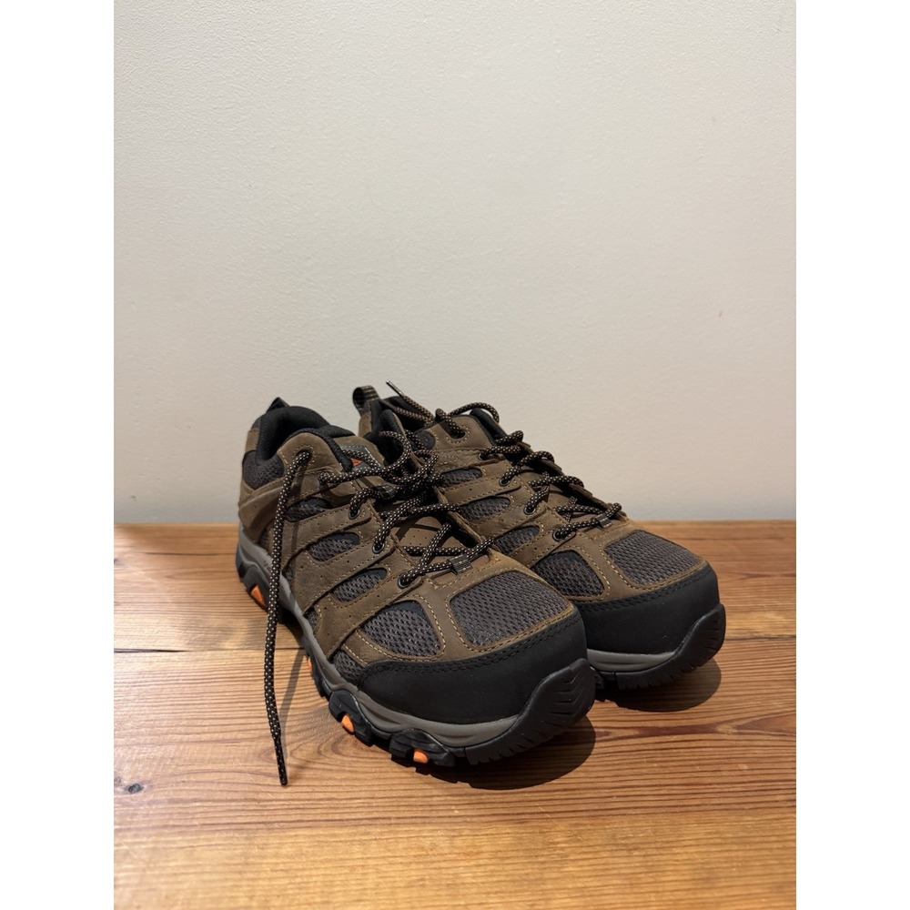 Merell Moab Vertex 2 Carbon Fiber Safety Toe Work Shoes Earth Mens Size 10 New